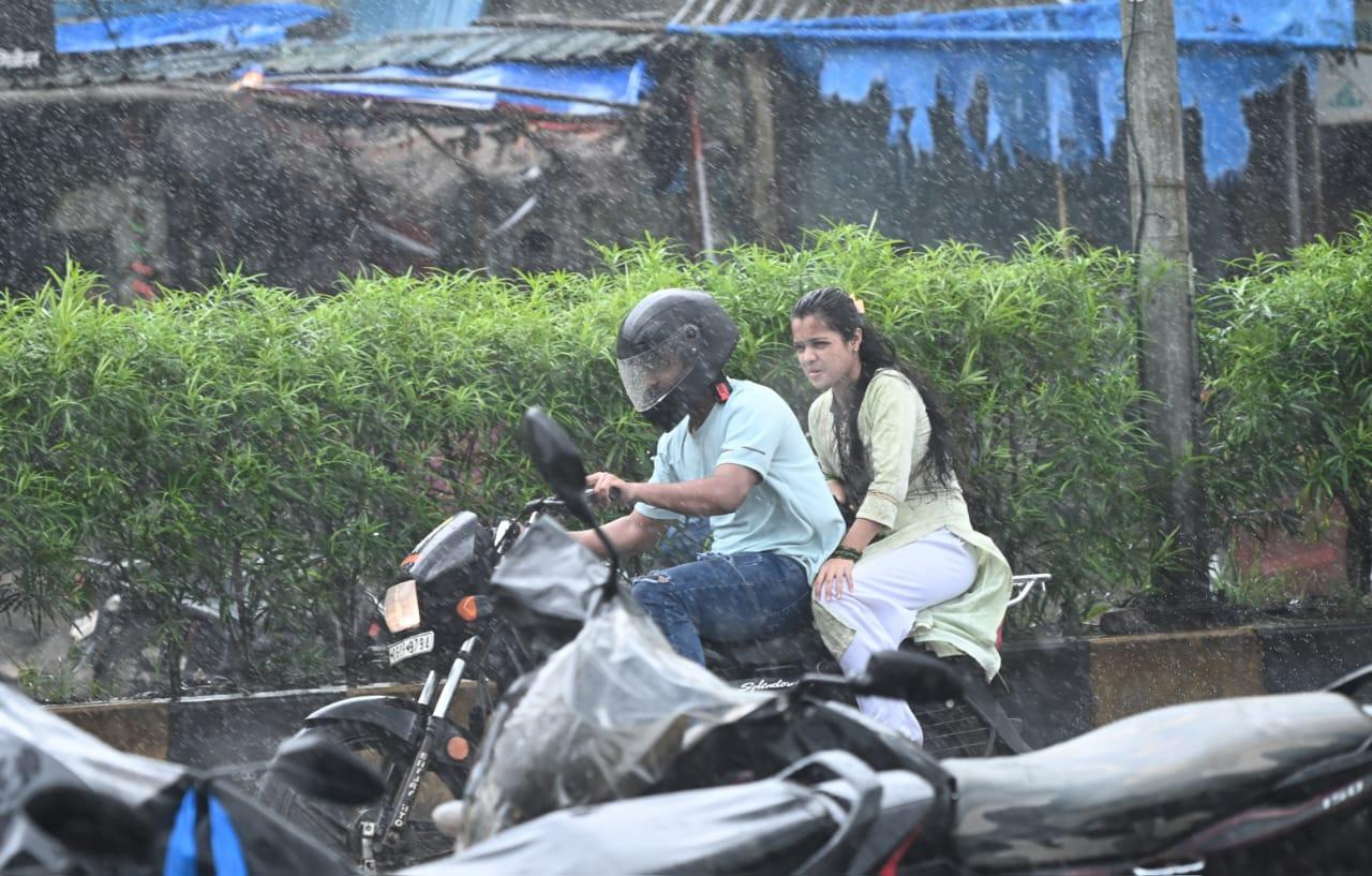 Mumbai and its neighbouring areas have been receiving on and off showers in the past few days